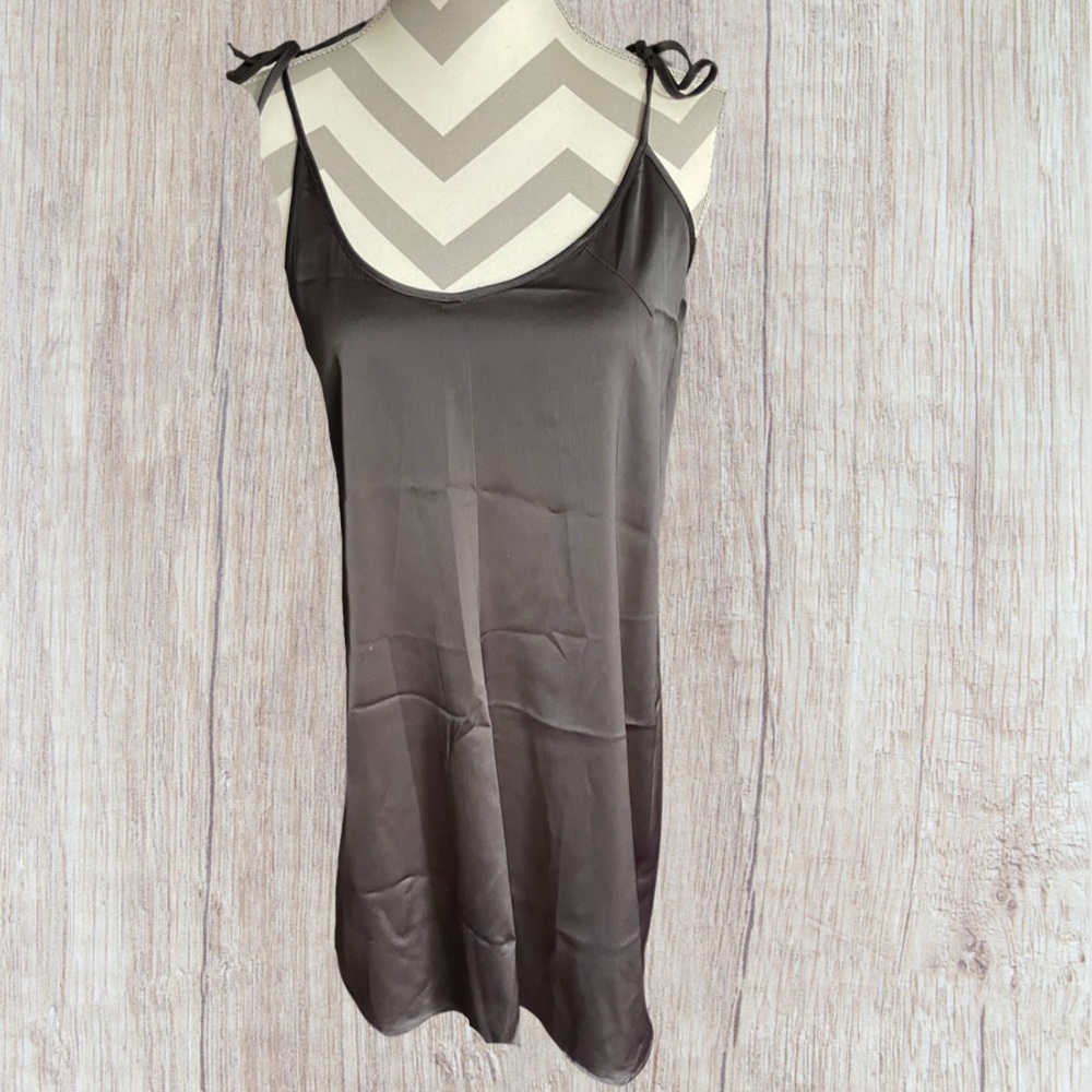 💄 Urban Outfitters Silky Black Slip Dress Brand new with tags